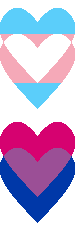 transgender and bisexual hearts